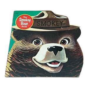 Vintage Golden Shape Book (1970) - 'The Smokey Bear Book’